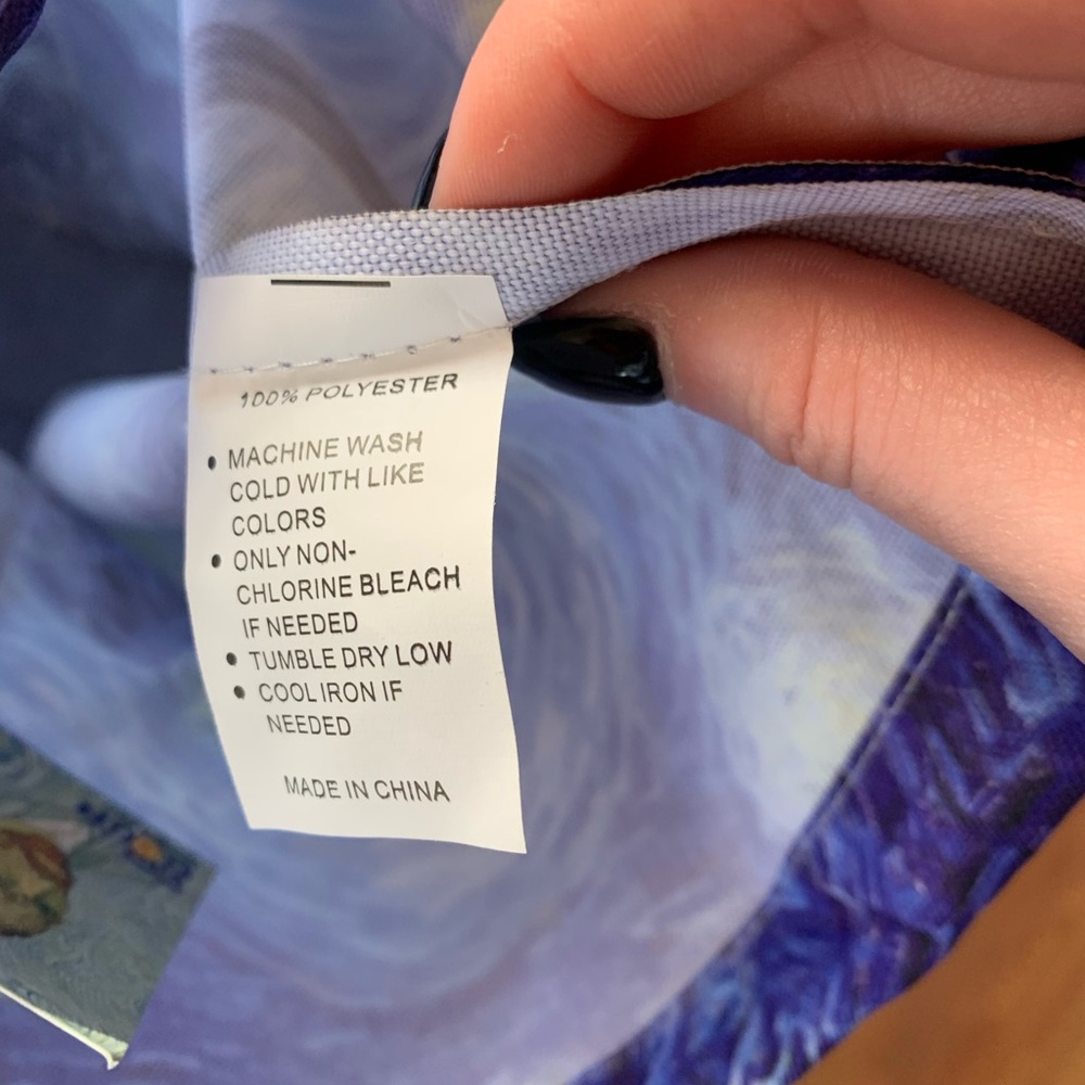 NWT Starry Night Drawstring Bag - Picture 6 of 6